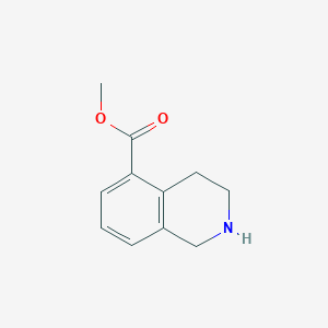 molecular formula C11H13NO2 B1602510 Methyl 1,2,3,4-tetrahydroisoquinoline-5-carboxylate CAS No. 939758-79-9