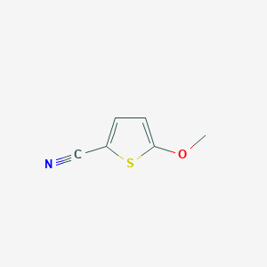 molecular formula C6H5NOS B1602514 5-Methoxythiophene-2-carbonitrile CAS No. 58703-25-6