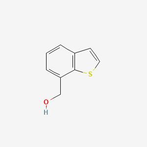 molecular formula C9H8OS B1602515 Benzo[b]thiophen-7-ylmethanol CAS No. 51830-53-6
