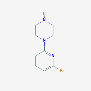 molecular formula C9H12BrN3 B1602522 1-(6-溴吡啶-2-基)哌嗪 CAS No. 219635-91-3