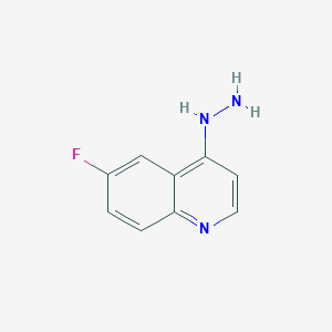 6-Fluoro-4-hydrazinoquinoline