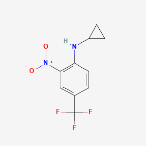 N-Cyclopropyl-2-nitro-4-(trifluoromethyl)aniline