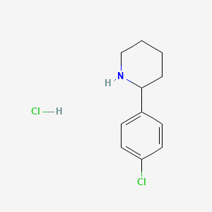 2-(4-Chlorophenyl)piperidine hydrochloride
