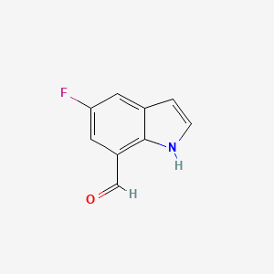 5-fluoro-1H-indole-7-carbaldehyde