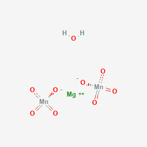 molecular formula H2MgMn2O9 B1602559 Magnesium permanganate hydrate CAS No. 250578-91-7