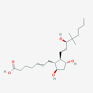molecular formula C22H38O5 B160256 16,16-dimethyl-PGF2beta CAS No. 59769-89-0