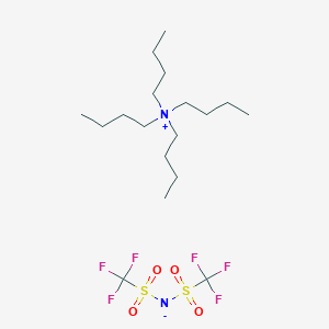 molecular formula C18H36F6N2O4S2 B1602560 Tetrabutylammonium bis-trifluoromethanesulfonimidate CAS No. 210230-40-3