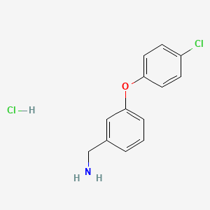 [3-(4-Chlorophenoxy)Phenyl]Methylamine Hydrochloride