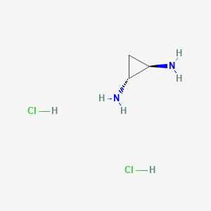 (trans)-Cyclopropane-1,2-diamine dihydrochloride