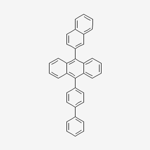 9-([1,1'-Biphenyl]-4-yl)-10-(naphthalen-2-yl)anthracene