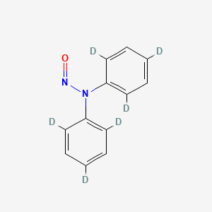 molecular formula C12H10N2O B1602614 N,N-双(2,4,6-三氘苯基)亚硝酰胺 CAS No. 93951-95-2