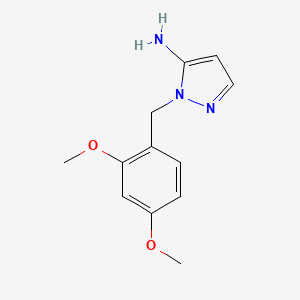 1-(2,4-dimethoxybenzyl)-1H-pyrazol-5-amine