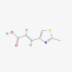 (E)-3-(2-Methylthiazol-4-yl)acrylic acid