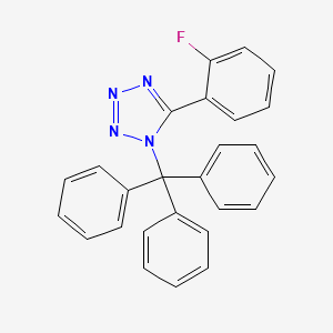 5-(2-Fluorophenyl)-1-(triphenylmethyl)-1H-tetrazole