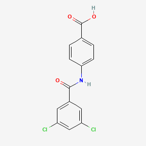 4-(3,5-Dichlorobenzamido)benzoic acid