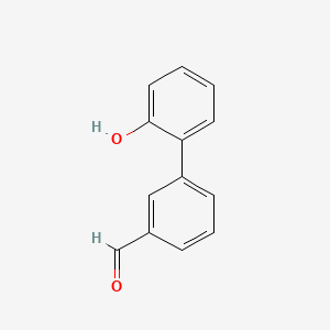 molecular formula C13H10O2 B1602637 3-(2-Hydroxyphenyl)benzaldehyde CAS No. 400746-69-2