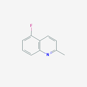 molecular formula C10H8FN B1602647 5-Fluoro-2-methylquinoline CAS No. 346604-38-4