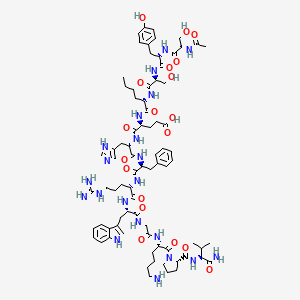 molecular formula C78H111N21O19 B1602658 Msh, 4-nle-alpha- CAS No. 64887-70-3