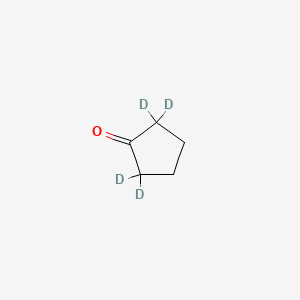 molecular formula C5H8O B1602664 Cyclopentanone-2,2,5,5-d4 CAS No. 3997-89-5