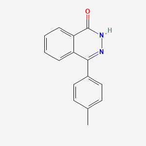 molecular formula C15H12N2O B1602667 4-(对甲苯基)酞嗪-1(2H)-酮 CAS No. 51334-85-1
