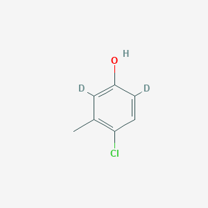 molecular formula C7H7ClO B1602672 4-Chloro-2,6-dideuterio-3-methylphenol CAS No. 93951-72-5
