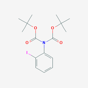 molecular formula C16H22INO4 B1602676 N,N-Di-Boc-2-iodoaniline CAS No. 870703-53-0