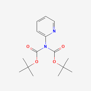 molecular formula C15H22N2O4 B1602688 N,N-Di-Boc-2-aminopyridine CAS No. 870703-63-2