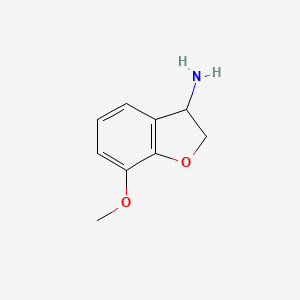 molecular formula C9H11NO2 B1602691 7-Methoxy-2,3-dihydro-benzofuran-3-ylamine CAS No. 885278-21-7