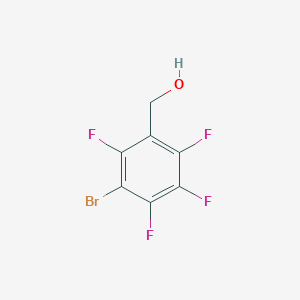 molecular formula C7H3BrF4O B1602712 3-Bromo-2,4,5,6-tetrafluorobenzylalcohol CAS No. 292621-48-8