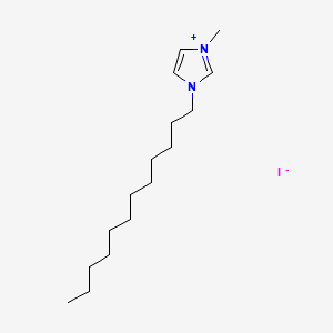 molecular formula C16H31IN2 B1602721 1-十二烷基-3-甲基咪唑鎓碘化物 CAS No. 81995-09-7