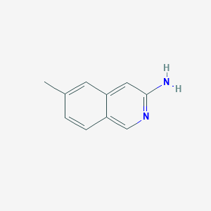 molecular formula C10H10N2 B1602723 6-Methylisoquinolin-3-amine CAS No. 1192814-93-9