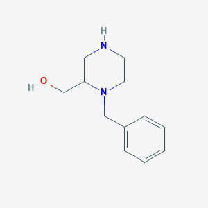B1602729 (1-Benzylpiperazin-2-yl)methanol CAS No. 476493-27-3