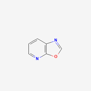 molecular formula C6H4N2O B1602731 恶唑并[5,4-B]吡啶 CAS No. 273-62-1