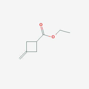 molecular formula C8H12O2 B1602749 Ethyl 3-methylenecyclobutanecarboxylate CAS No. 40896-96-6