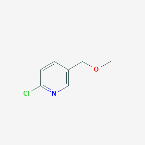 molecular formula C7H8ClNO B1602754 2-Chloro-5-(methoxymethyl)pyridine CAS No. 1016534-59-0