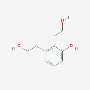 molecular formula C10H14O3 B1602757 2,3-Bis(2-hydroxyethyl)phenol CAS No. 199391-75-8