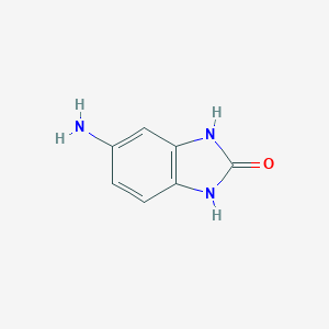 molecular formula C7H7N3O B160276 5-氨基-1,3-二氢-2H-苯并咪唑-2-酮 CAS No. 95-23-8