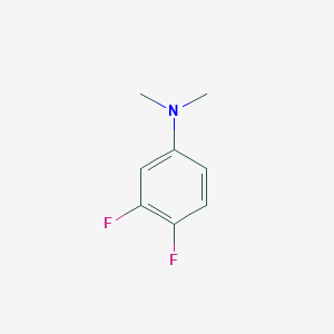 molecular formula C8H9F2N B1602763 3,4-Difluoro-N,N-dimethylaniline CAS No. 933585-36-5
