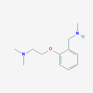 molecular formula C12H20N2O B1602800 N-methyl-2-[2-(dimethylamino)ethoxy]benzylamine CAS No. 884507-33-9