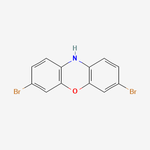 molecular formula C12H7Br2NO B1602806 3,7-Dibromo-10H-phenoxazine CAS No. 832734-16-4