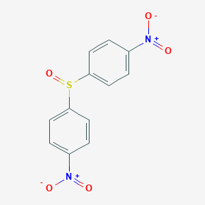 molecular formula C12H8N2O5S B160281 Bis(p-nitrophenyl) sulfoxide CAS No. 1774-38-5