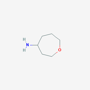 molecular formula C6H13NO B1602810 Oxepan-4-amine CAS No. 911825-86-0
