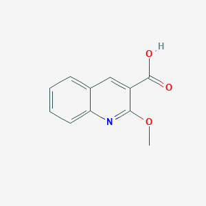 molecular formula C11H9NO3 B1602815 2-甲氧基喹啉-3-羧酸 CAS No. 70659-29-9
