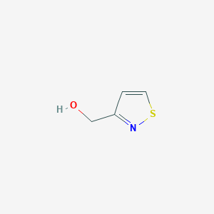 molecular formula C4H5NOS B1602821 异噻唑-3-基甲醇 CAS No. 89033-17-0