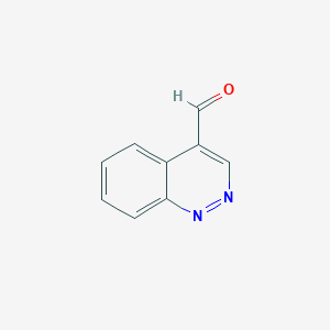 molecular formula C9H6N2O B1602830 Cinnoline-4-carbaldehyde CAS No. 90418-57-8