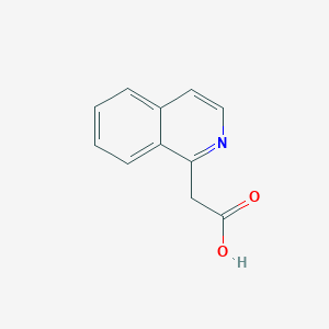 molecular formula C11H9NO2 B1602832 2-(Isoquinolin-1-YL)acetic acid CAS No. 855292-39-6