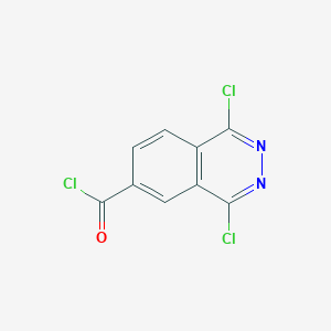 molecular formula C9H3Cl3N2O B1602838 1,4-Dichlorophthalazine-6-carbonyl chloride CAS No. 2380-50-9
