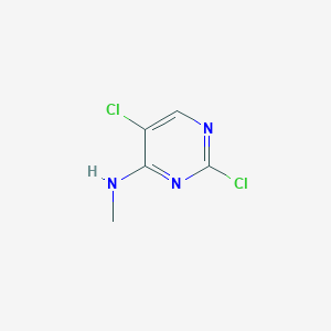 molecular formula C5H5Cl2N3 B1602839 2,5-Dichloro-N-methylpyrimidin-4-amine CAS No. 940927-35-5