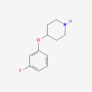 molecular formula C11H14FNO B1602843 4-(3-Fluorophenoxy)piperidine CAS No. 3202-35-5