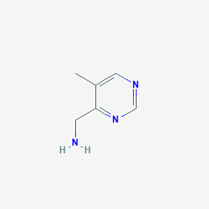 molecular formula C6H9N3 B1602868 (5-Methylpyrimidin-4-yl)methanamine CAS No. 75985-23-8